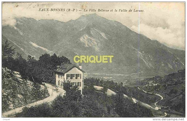 La Villa Bellevue au début du XXeme siècle 