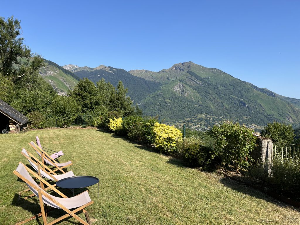 Le jardin Ouest de la villa Bellevue